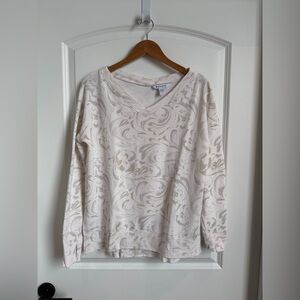 Athleta Ivory Coaster Luxe Sweatshirt